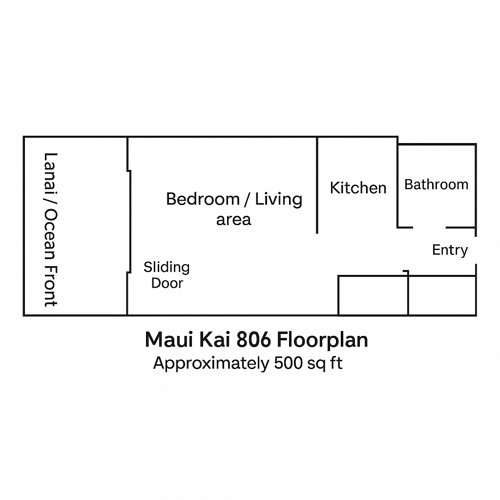 Maui Kai 806 Floor Plan